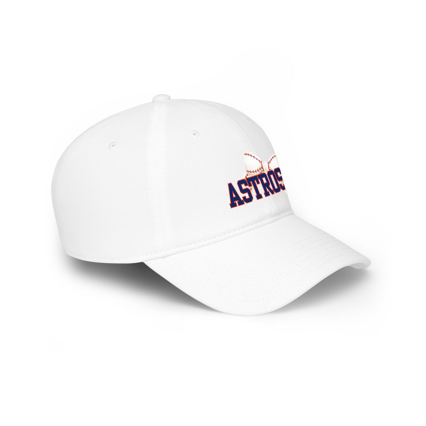 Astros Baseball Cap – Embroidered Team Logo Low Profile Hat