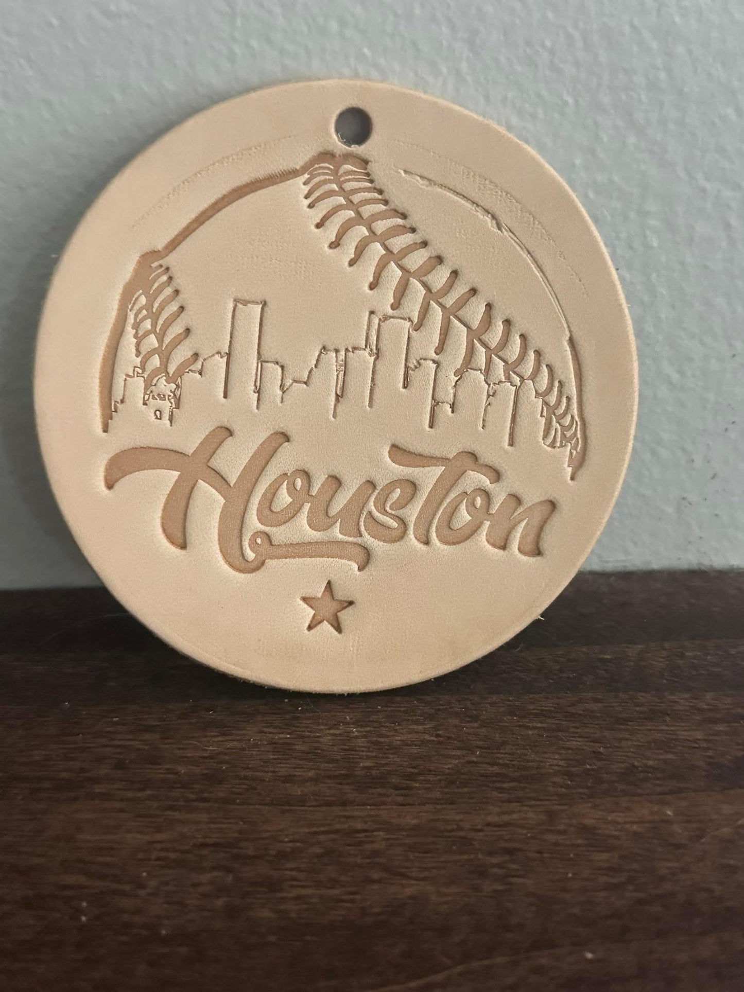 100% Full-Grain Vegetable-Tanned Leather Car Freshies