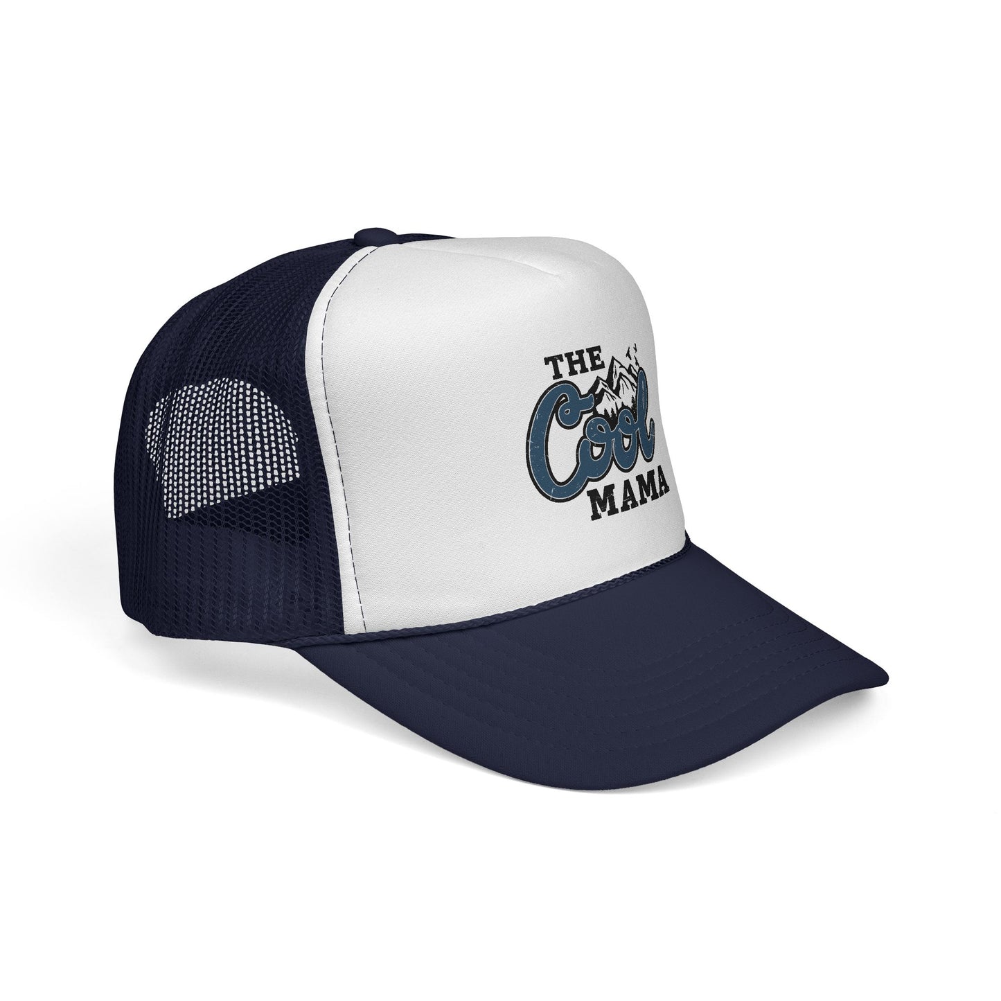 The Cool Mama Trucker Cap - Retro Mountain Mom Hat