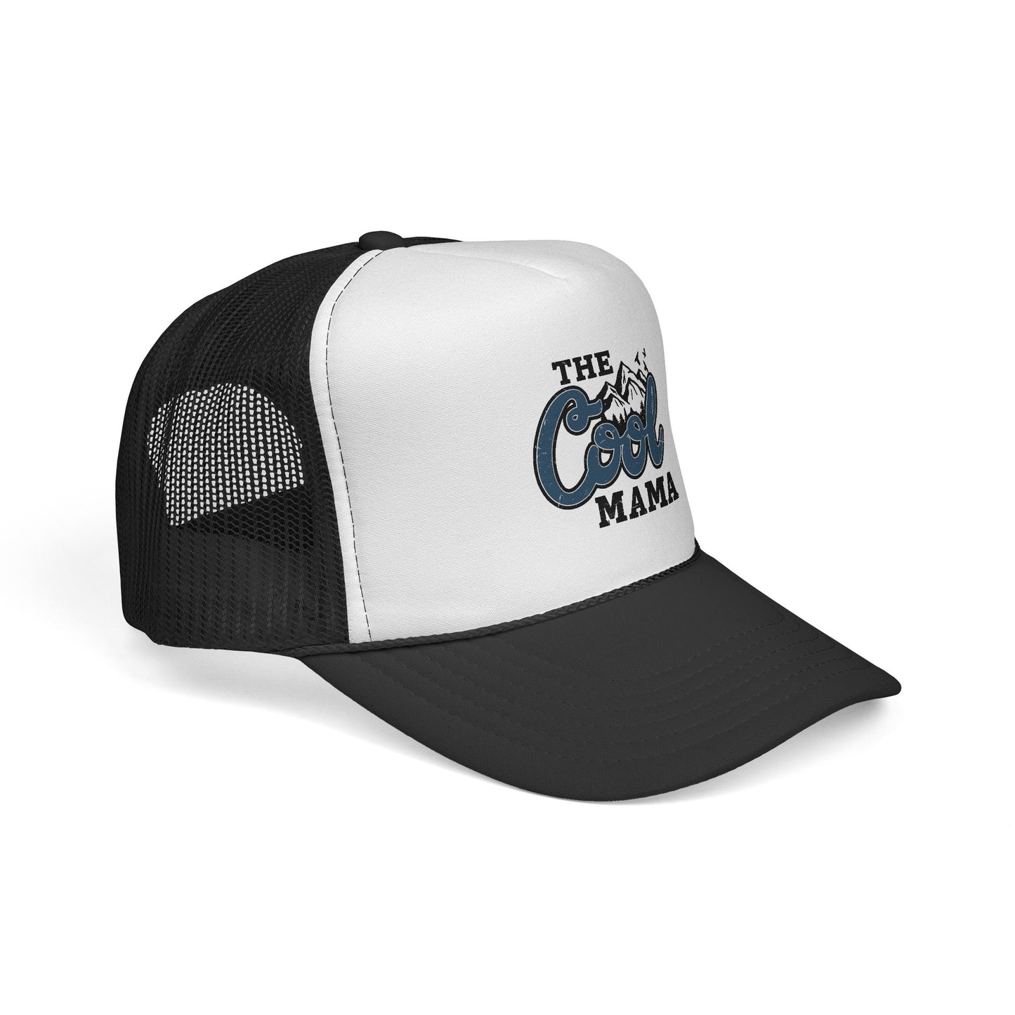 The Cool Mama Trucker Cap - Retro Mountain Mom Hat