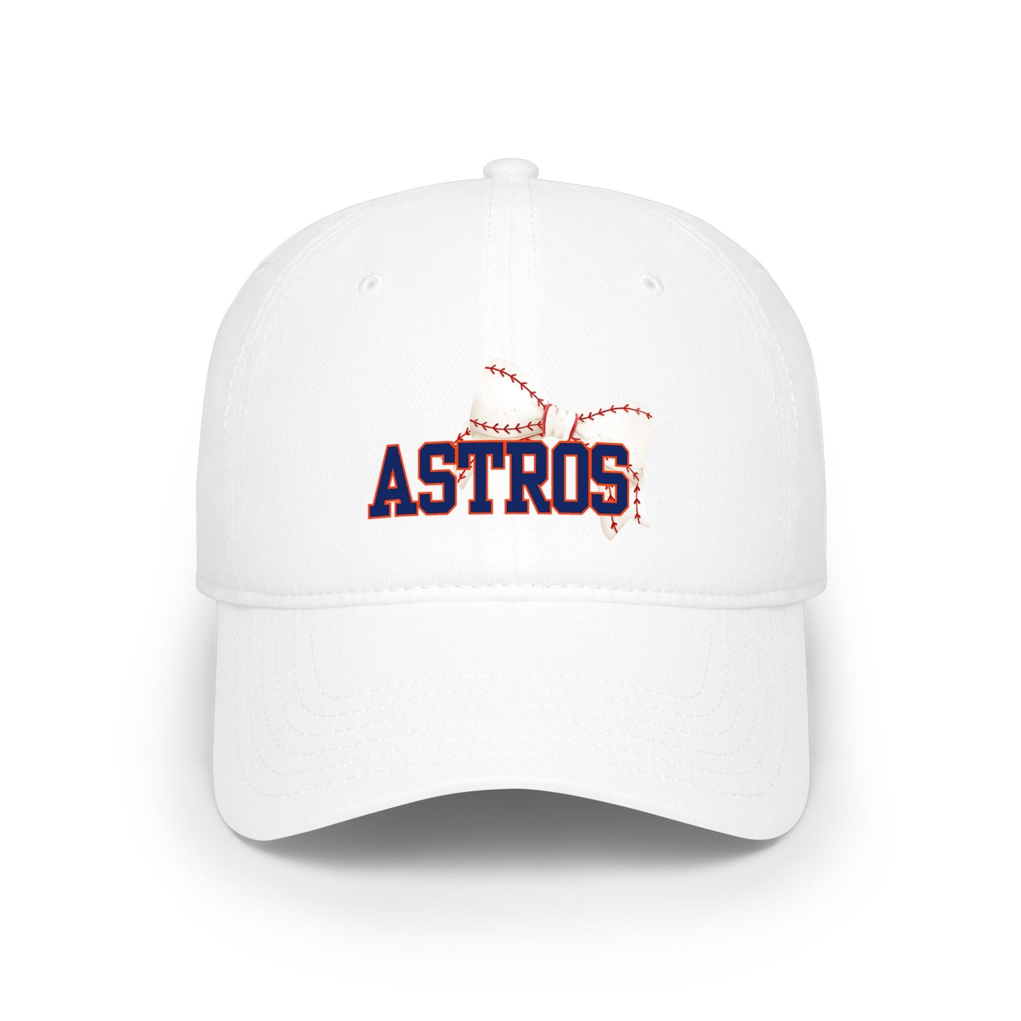 Astros Baseball Cap – Embroidered Team Logo Low Profile Hat