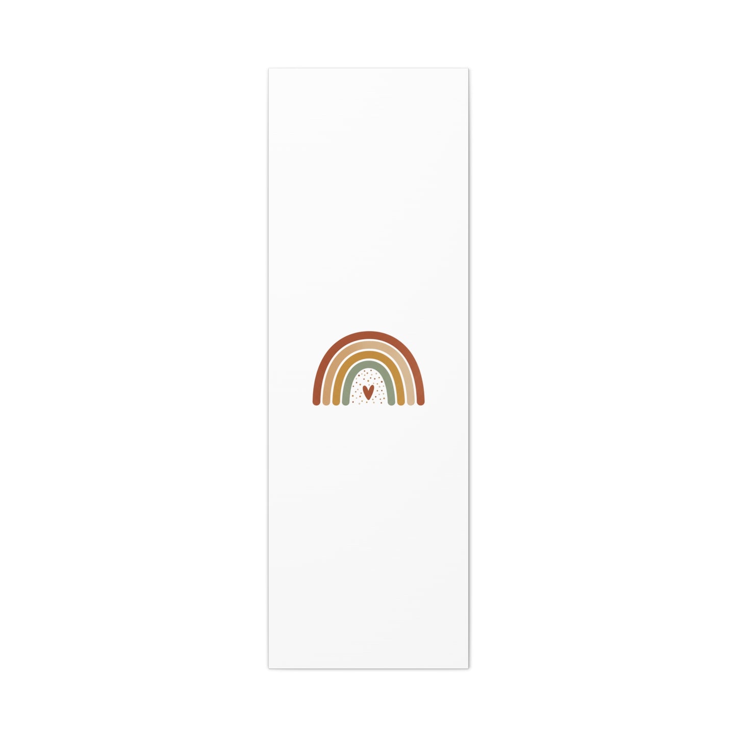 Neutral Rainbow Canvas, Boho Muted Rainbow Nursery Wall Art | Desert Arc Print