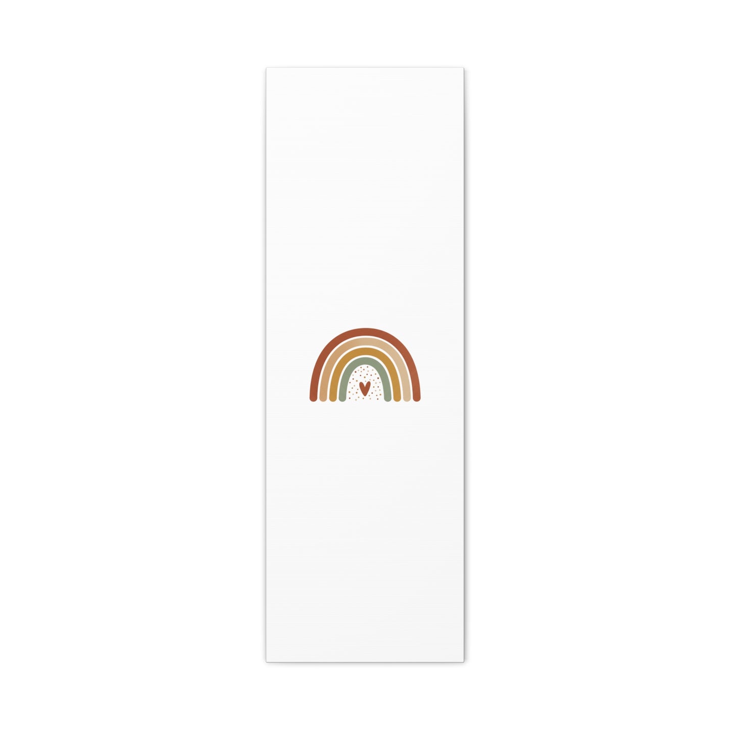 Neutral Rainbow Canvas, Boho Muted Rainbow Nursery Wall Art | Desert Arc Print