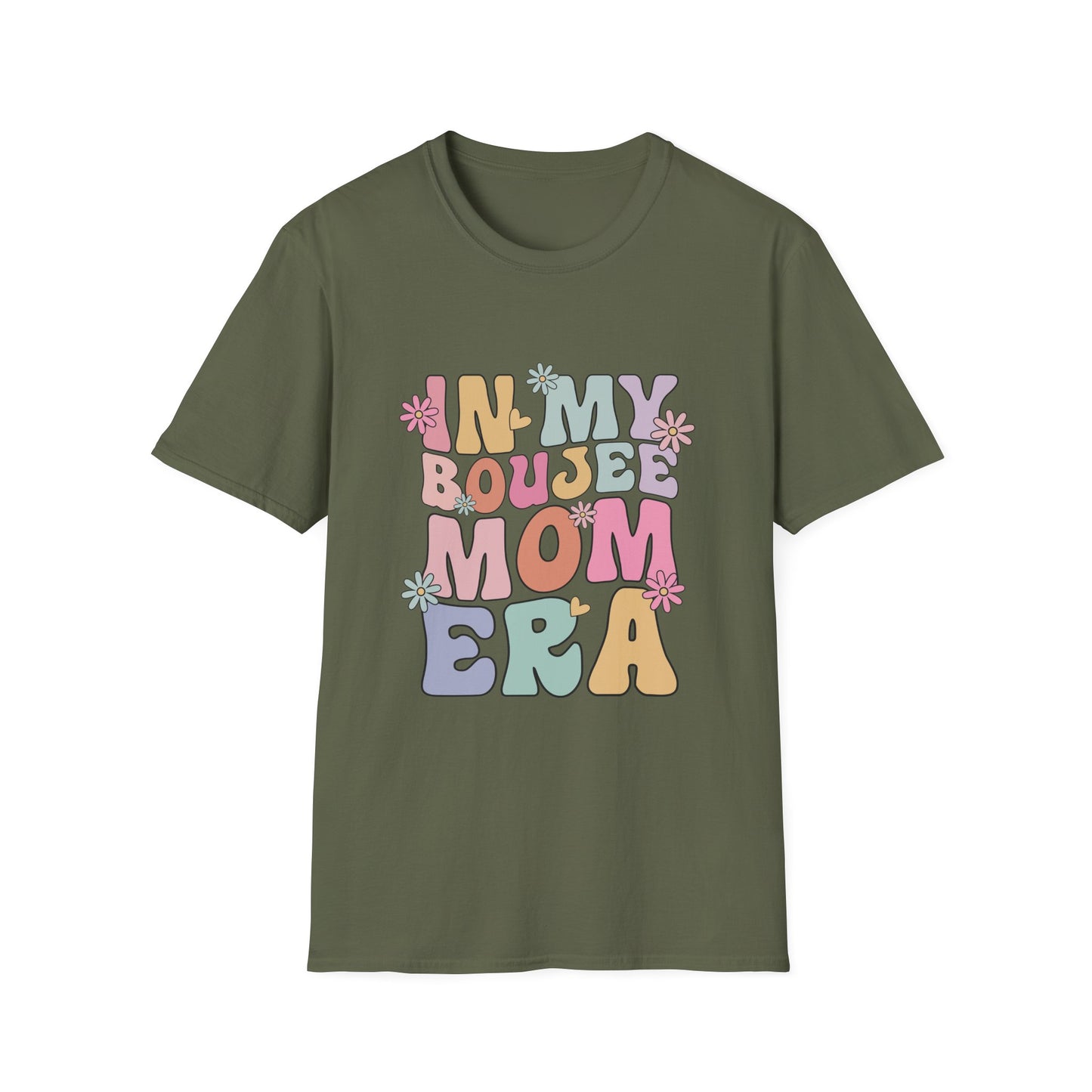 Retro Pastel "In My Bougie Mom Era" T-Shirt