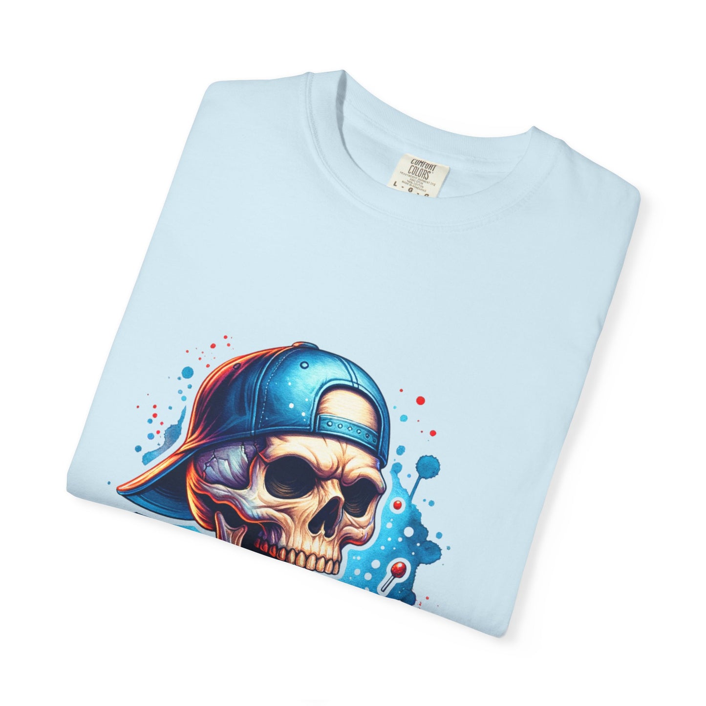 Flippin' Awesome Dad T-Shirt — Skull Chef Burger Graphic Tee for Fathers, Father’s Day Gift