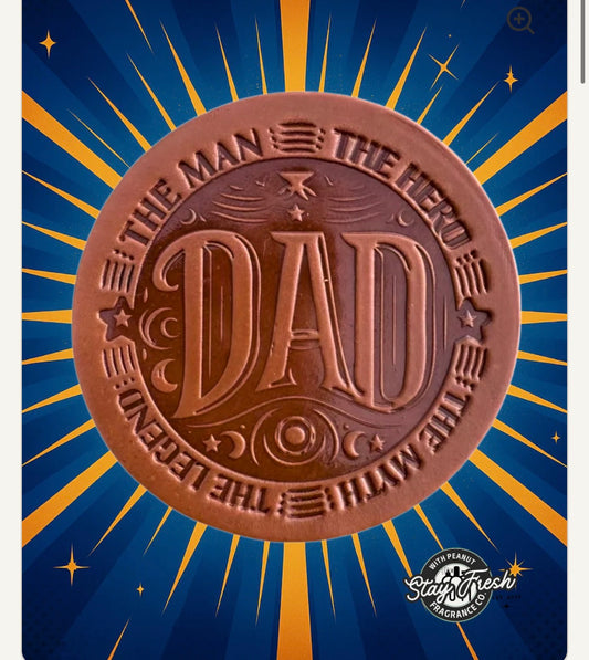 100% Full-Grain Vegetable-Tanned Leather Car Freshies