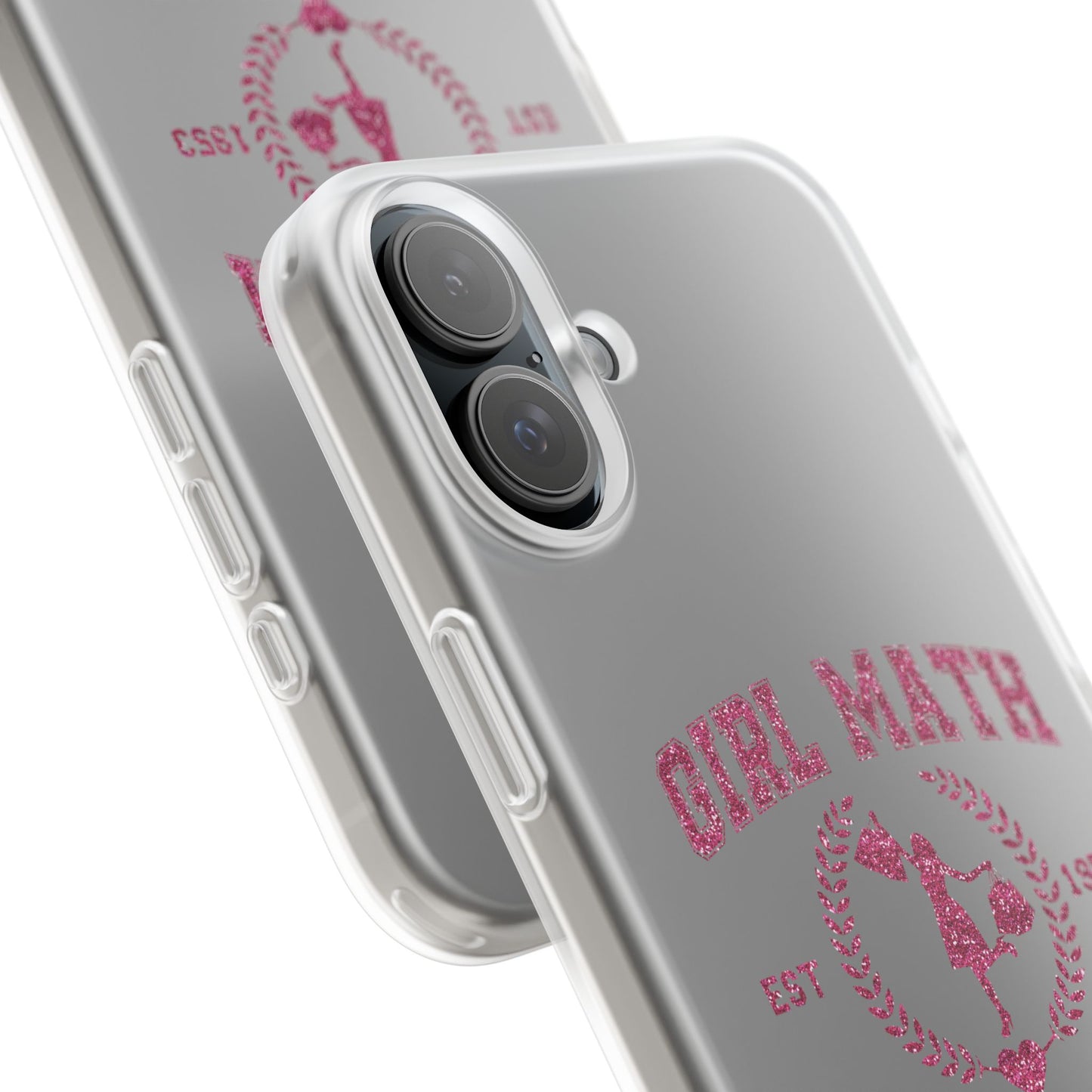 Girl Math University Phone Case – Funny Feminist iPhone Cover ("Girl Math")