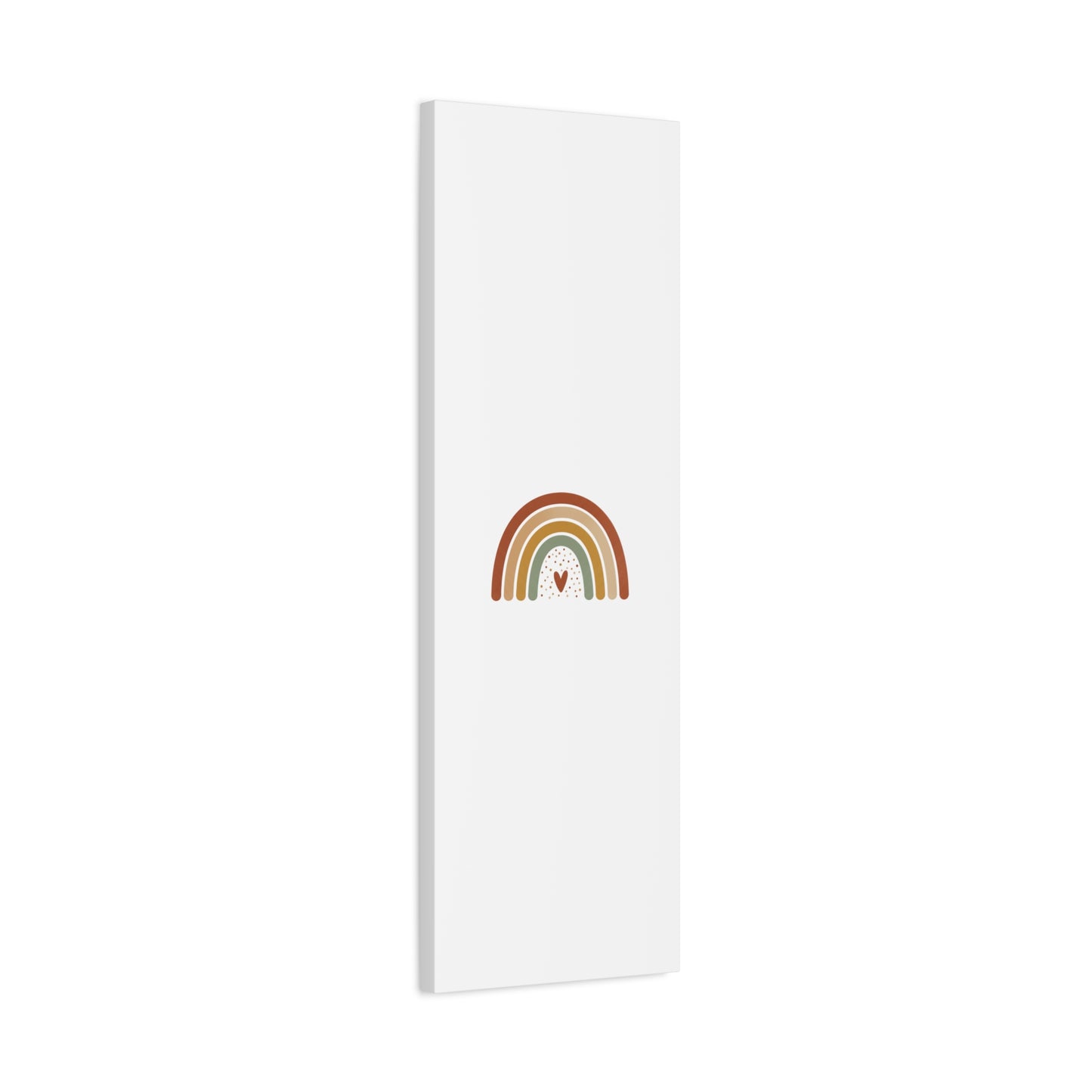 Neutral Rainbow Canvas, Boho Muted Rainbow Nursery Wall Art | Desert Arc Print