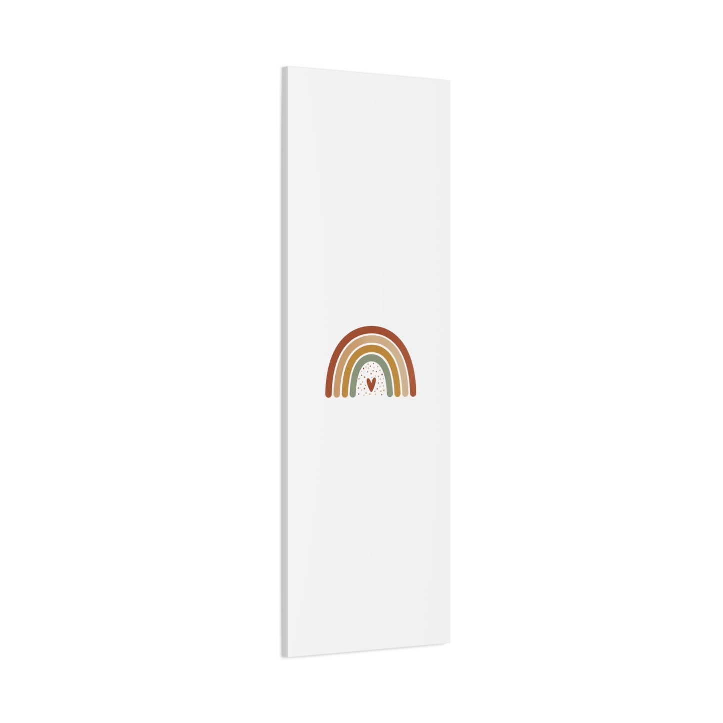 Neutral Rainbow Canvas, Boho Muted Rainbow Nursery Wall Art | Desert Arc Print