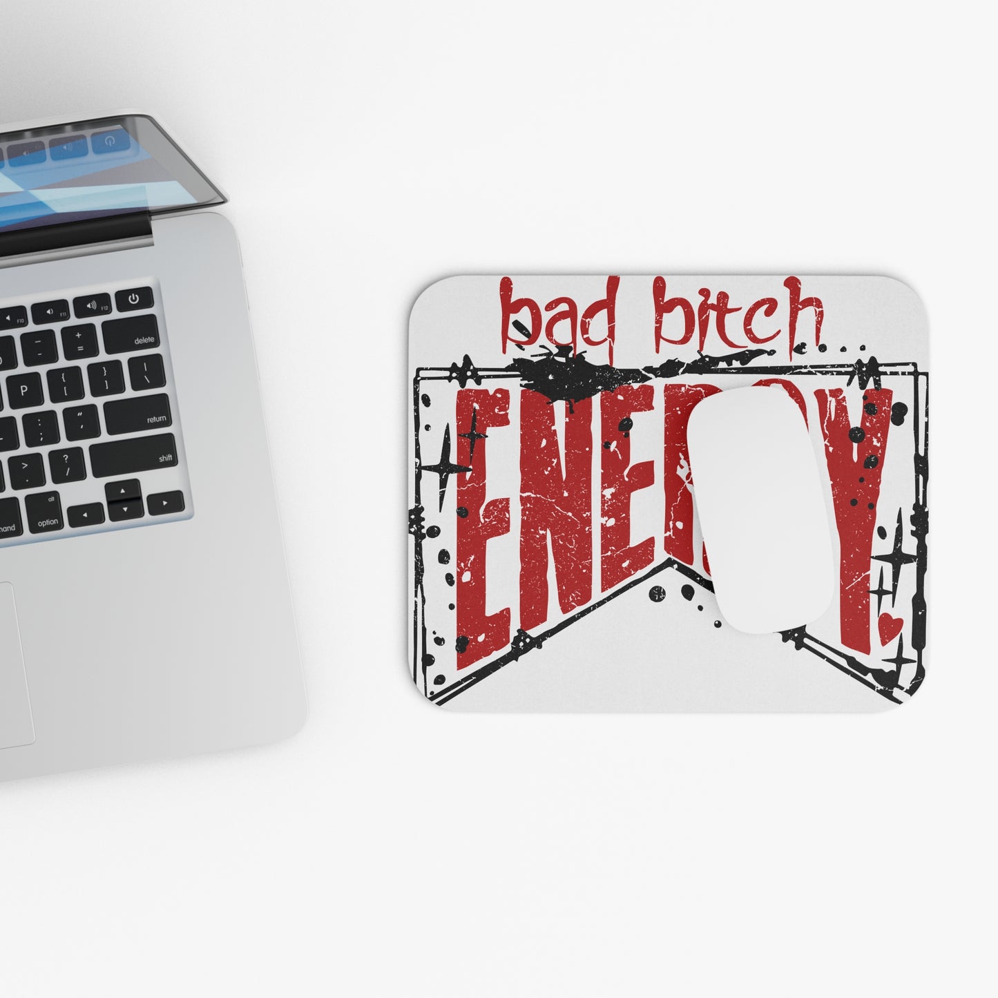 Mouse Pad — "Bad Bitch Energy" Graphic Desk Mat