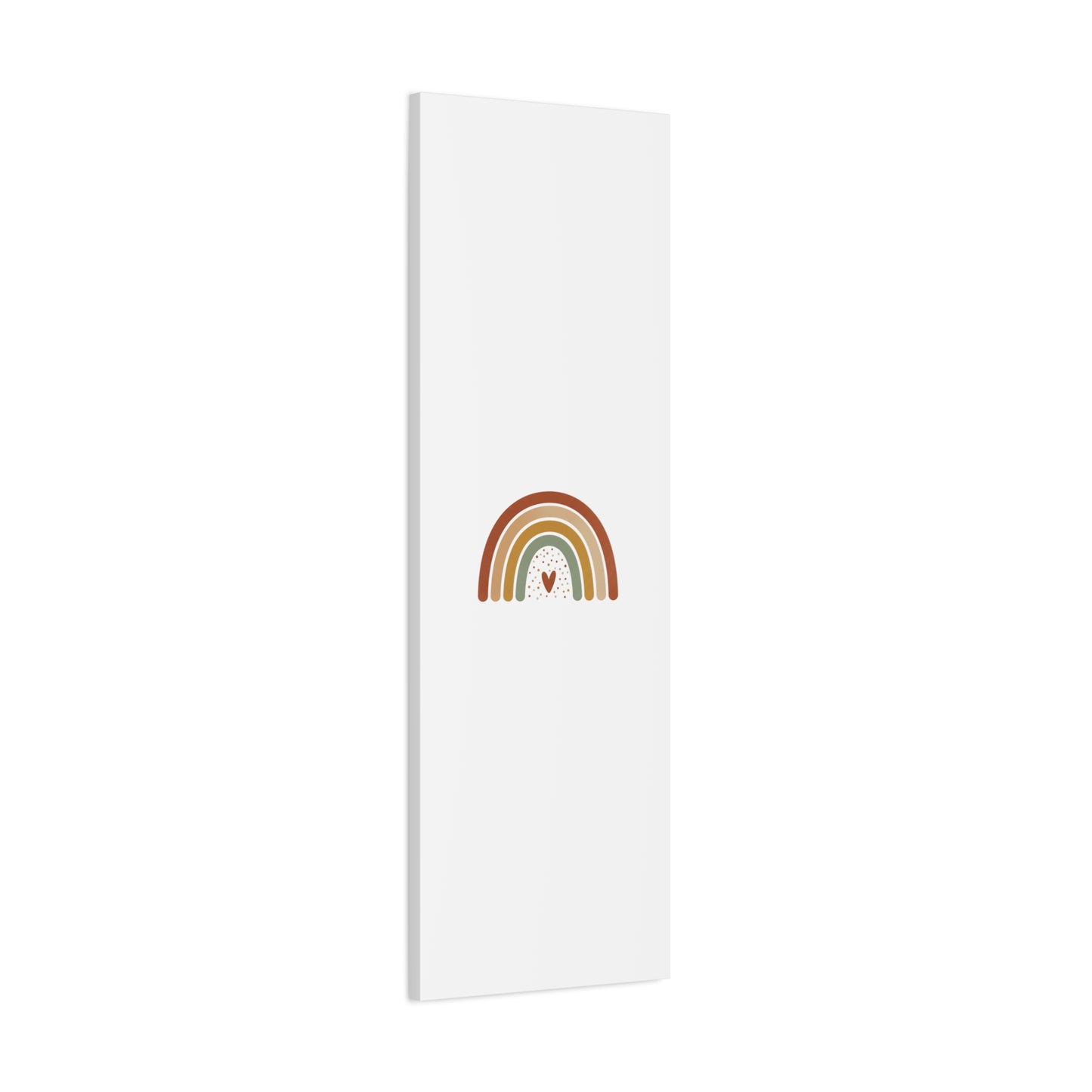 Neutral Rainbow Canvas, Boho Muted Rainbow Nursery Wall Art | Desert Arc Print