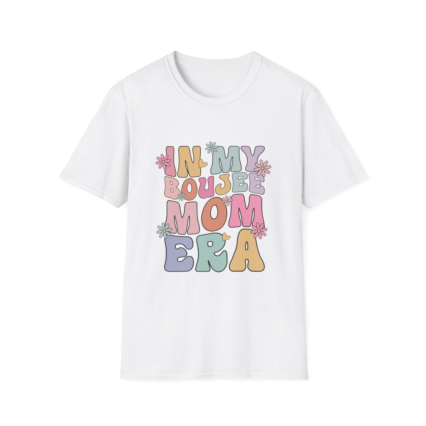Retro Pastel "In My Bougie Mom Era" T-Shirt