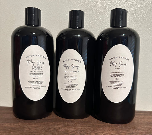 Handmade Mop Soap 16oz Bottles Smell Fantastic