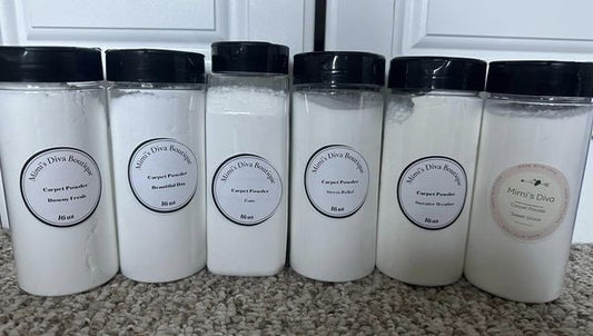 Carpet Freshener Powder Dust 100% Handman 15oz Bottles